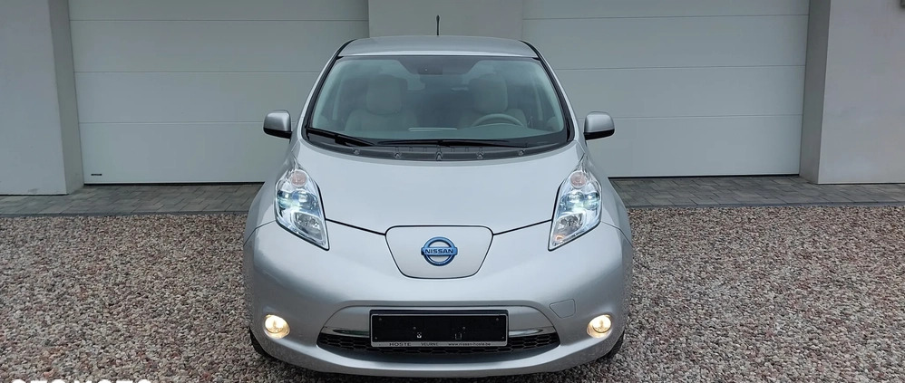 Nissan Leaf cena 25999 przebieg: 96042, rok produkcji 2013 z Zambrów małe 704